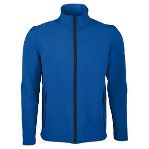 SOLS Mens Race Full Zip Water Repellent Softshell Jacket / Royal Blue